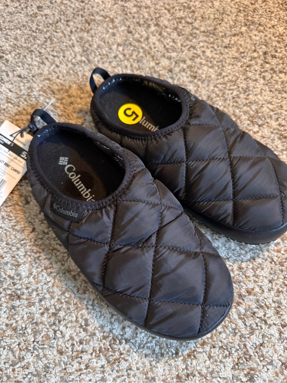 NWT Columbia Omni Heat Lazy Bend CamperMoccasin Slipper - Women’s 5